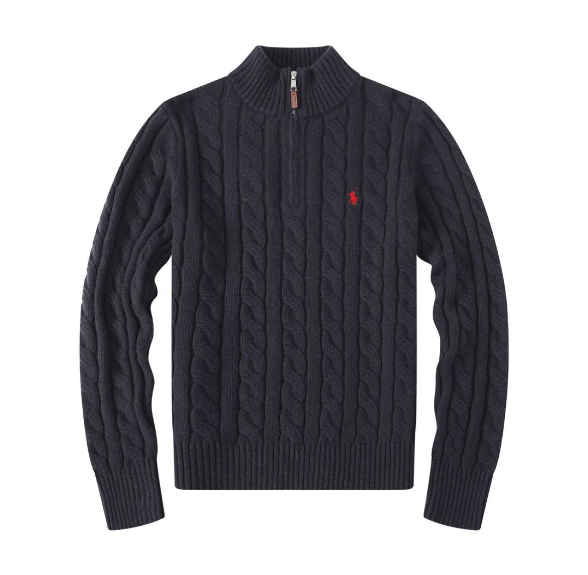 Polo Ralph Lauren Cable-Knit Cotton Quarter-Zip