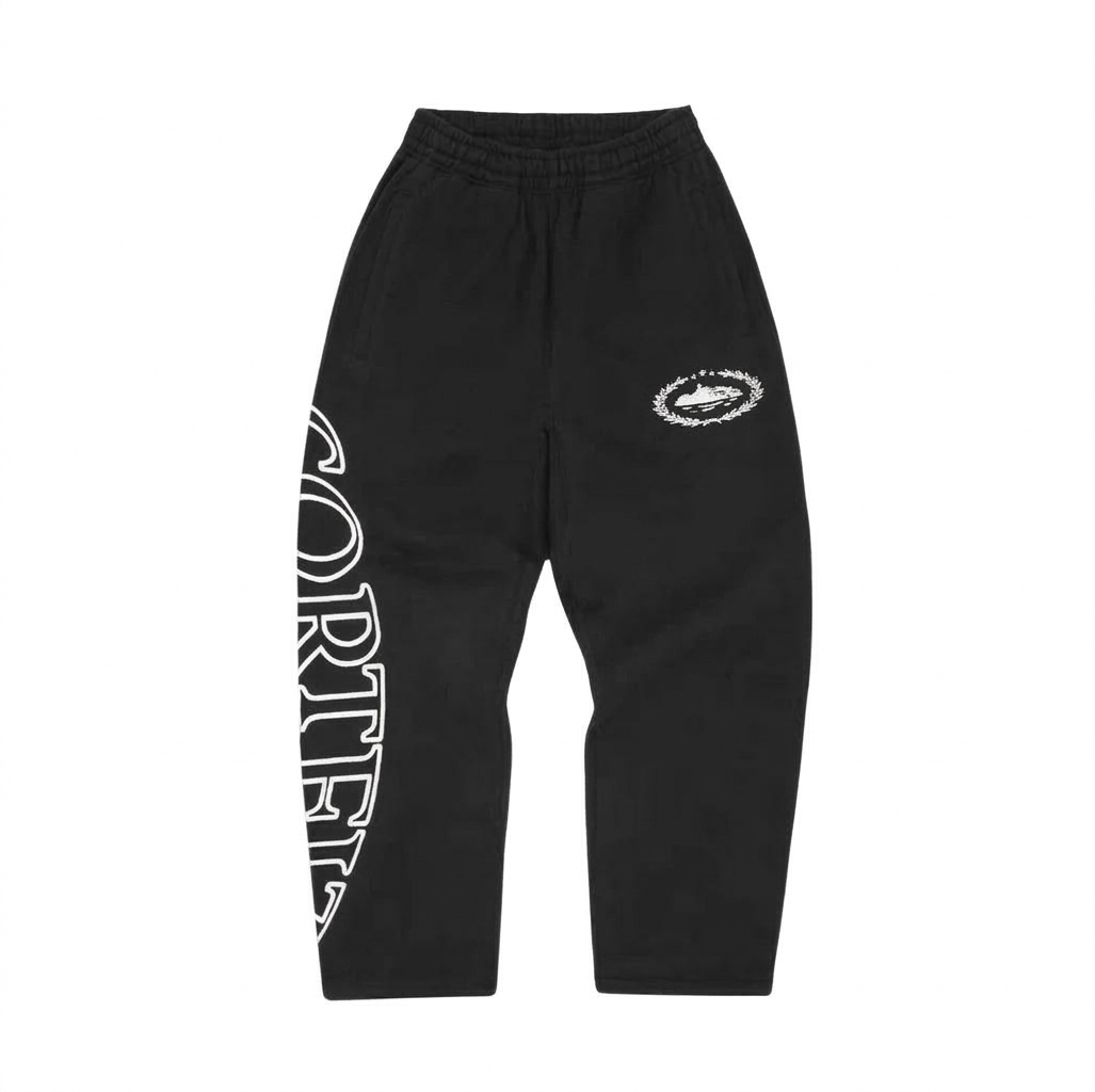 Corteiz Baggy Pants (black)