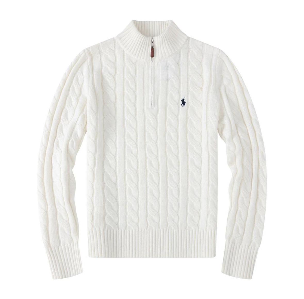 Polo Ralph Lauren Cable-Knit Cotton Quarter-Zip