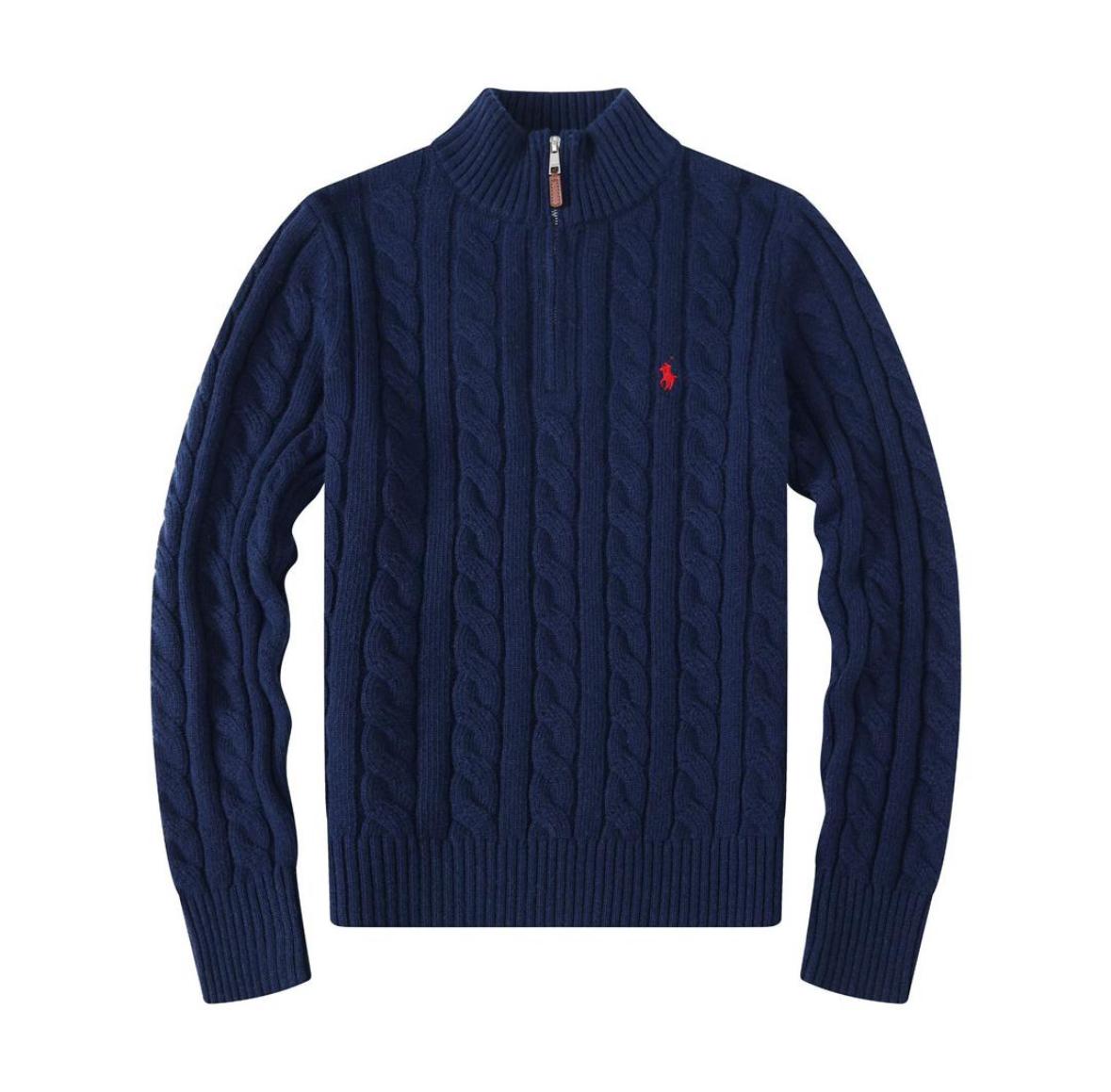 Polo Ralph Lauren Cable-Knit Cotton Quarter-Zip